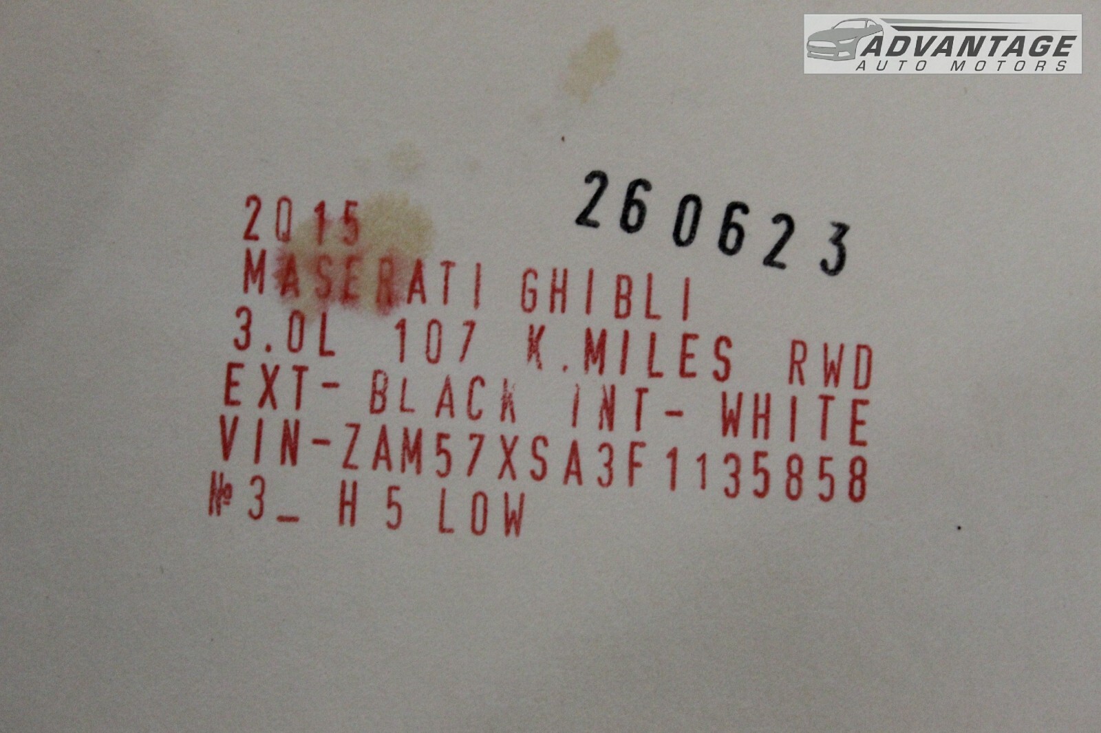 2014-2020 MASERATI GHIBLI THROTTLE ACCELERATOR FUEL GAS PEDAL W/ SENSOR OEM