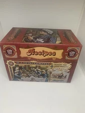 Vtg HJ Heinz Co Recipes Box Turn of Century Advertising Design Kitchen Metal