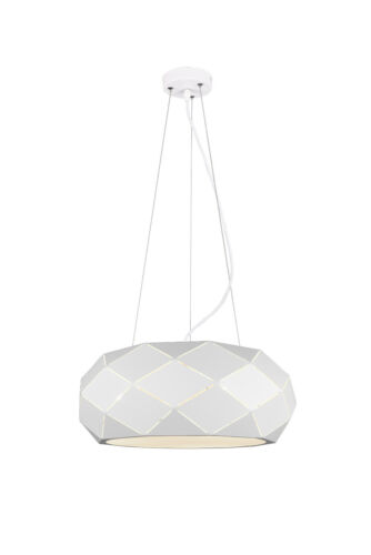 Lámpara de Araña Moderna Design Blanco 3 Luces TR136