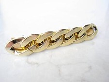 3 1/4 inch gold or dark silver infinity knot alligator hair clip barrette