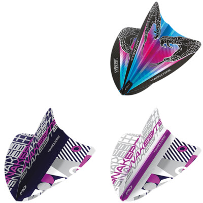 Red Dragon Peter Wright Snakebite Hardcore Snakebite Stack Freestyle Dart Flight