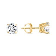 1 Ct Round Lab-Created Grown Diamond E/VVS 14...