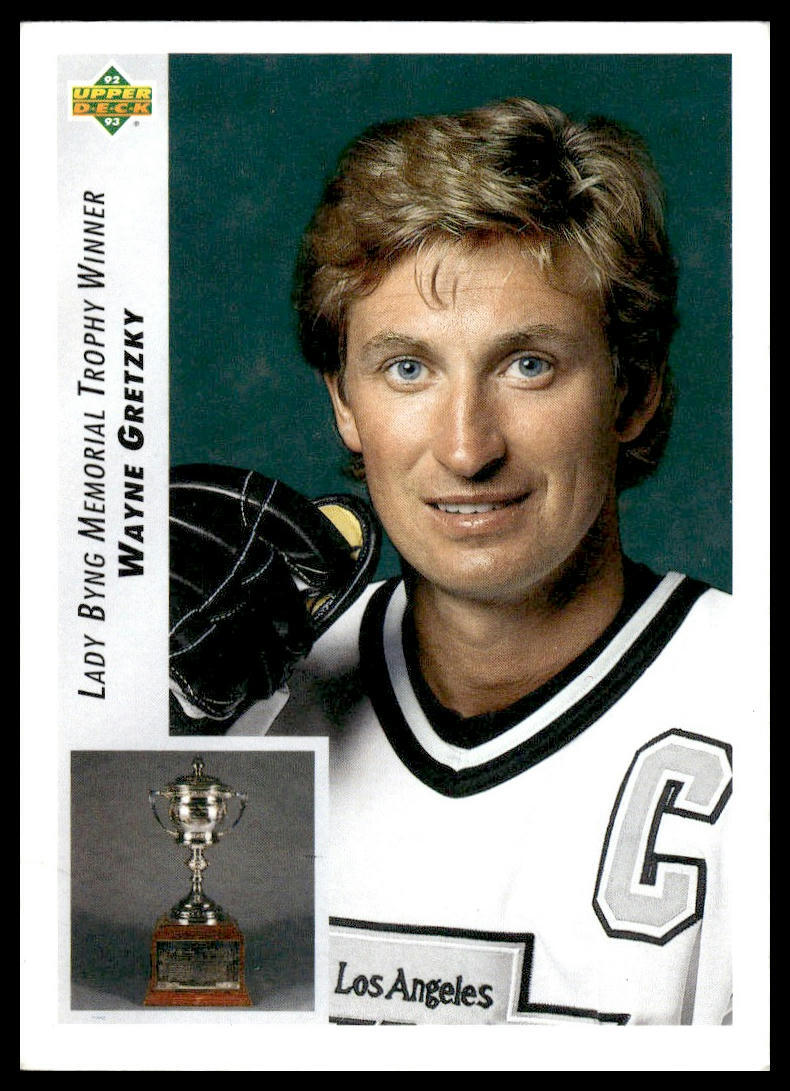 1992-93 Upper Deck #435b Wayne Gretzky Upper Deck Text & Logo Hologram
