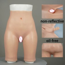 Fake Vagina Pants Wearing Silicone Pants Inserted Into Hidden Lower Body Buttock