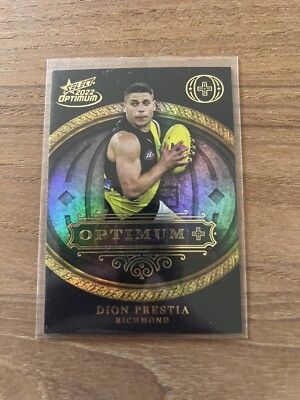 Dion Prestia 2022 Select AFL Optimum Plus Parallel Richmond Tigers