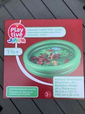 RARE New Inflatable Kids Toddler Swimming Pool 40"  diameter USA Seller