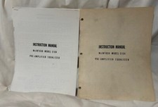 McIntosh Model C-104 Service Manual - Original and printed copy