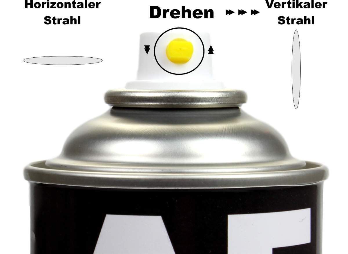 Kit bombolette spray in plastica per paraurti Suzuki ZON Keen oro metallizzato