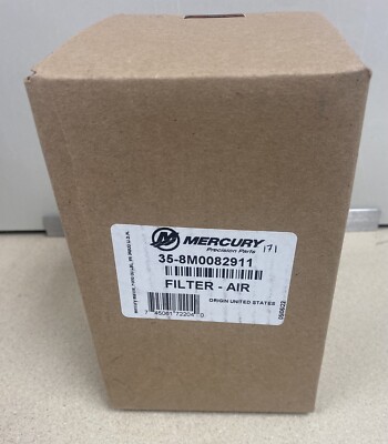 Air Filter For Mercury 75/80/90/100/115HP EFI 4 Stroke Outboards Engine 35 8m0082911 897575t01 89757 Air Filter For Mercury 75/80/90/100/115HP EFI 4 Stroke Outboards Engine 35 8m0082911 897575t01 89757