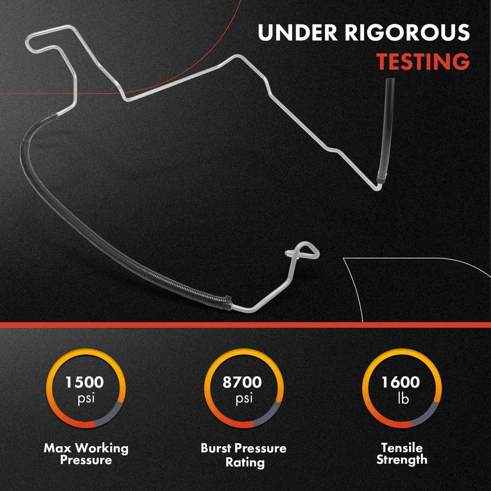 A-Premium Power Steering Return Line Hose Assembly for Buick LeSabre Riviera - Image 2 of 4