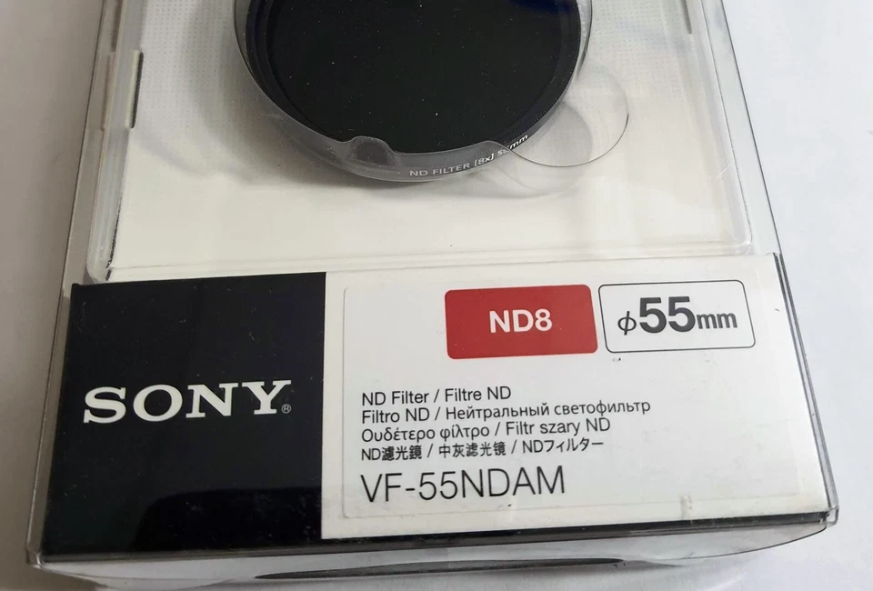 Sony OEM 55mm ND-8 Neutral Density Lens Filter Japan ND8X ND 8X ND8 55 mm - Image 2 of 4