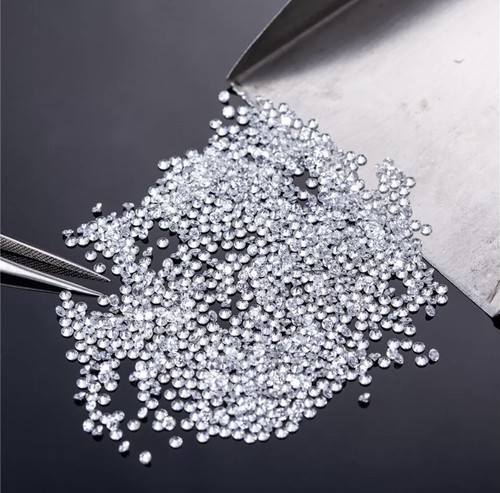 100 Pieces White Cubic Zirconia Loose Stones AAAAA QUALITY from 1mm up to 3mm - Picture 4 of 8