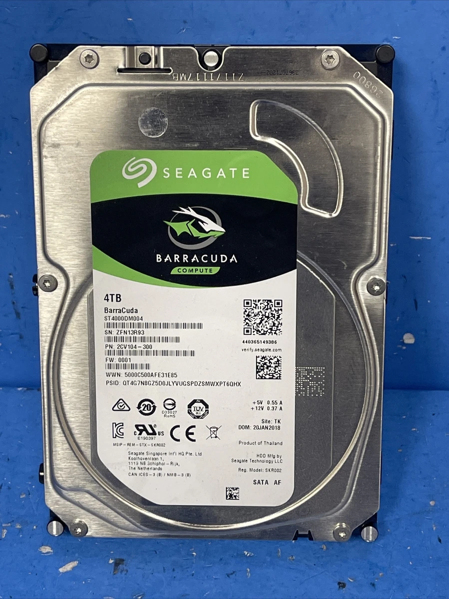 Seagate BarraCuda 3.5インチ 4TB 内蔵 ハードディスク Seagate
