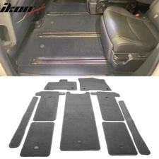 Fits 21-25 Toyota Sienna 7 Passenger Car Floor Mats Gray Front Rear Carpets 9PC