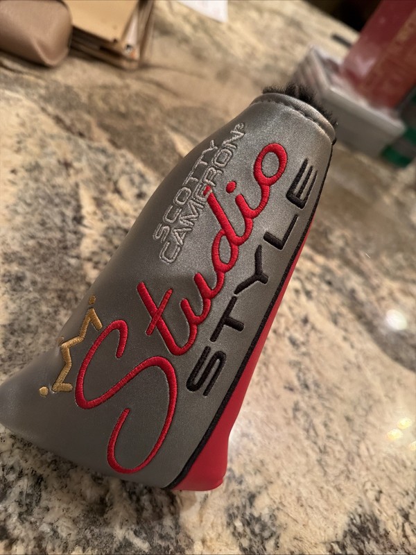 Scotty Cameron 2026 Studio Style Mid-Mallet Putter Headcover - New OB- Authentic