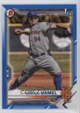 2021 Bowman Draft Blue 142/150 Dominic Hamel #BD-60 1g1q