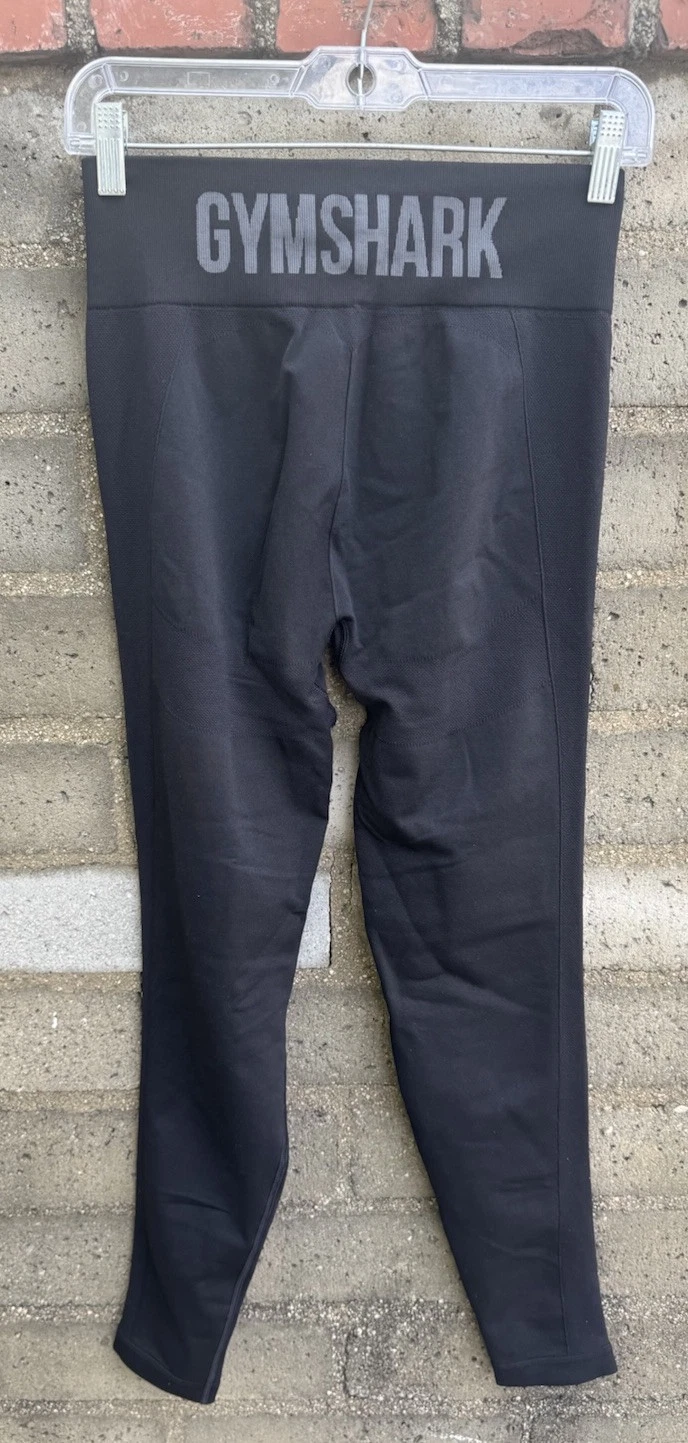 gymshark flex high waisted charcoal gym leggings