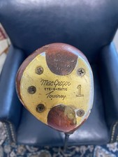 MacGregor Tourney Persimmon Eye-O-Matic Driver M75W Older Refinish And Reshaft