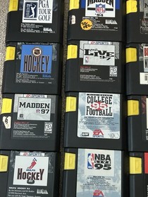 Sega Genesis Model 2 Console Bundle with 2 Controllers & 31 Games/Cables