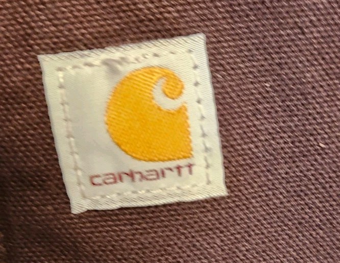 CARHARTT Canvas Jacket Womens 1X (16/18W) Duck Insulated 104053-DWN Vintage Coat thumbnail 8