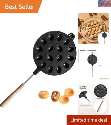Cookie Mold Nonstick Walnut Cookie Maker Oreshki Baking Iron Aluminum Pan