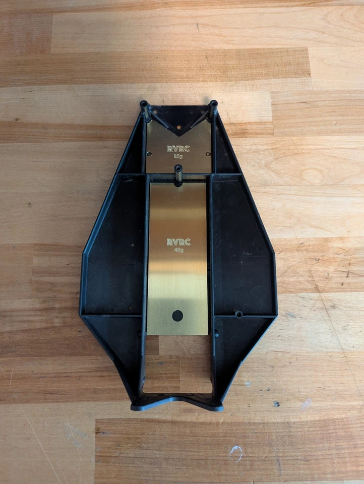 RVRC Brass Chassis Weight Set for Team Associated RC10 B2 B3 and T3 | 65 Gram - Image 3 of 4