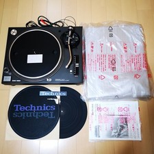 Technics SL-1200MK5 Black with Unused Dust Cover Tested Working DJ Turntable