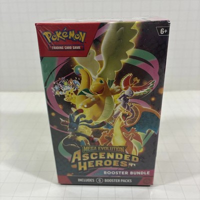 Pokemon TCG Ascended Heroes Booster Factory Sealed Mega Evolution