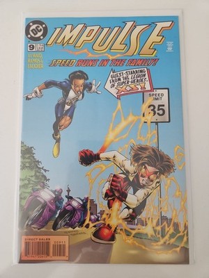 Impulse #9 1995 DC Comics Comic Book! High Grade. 