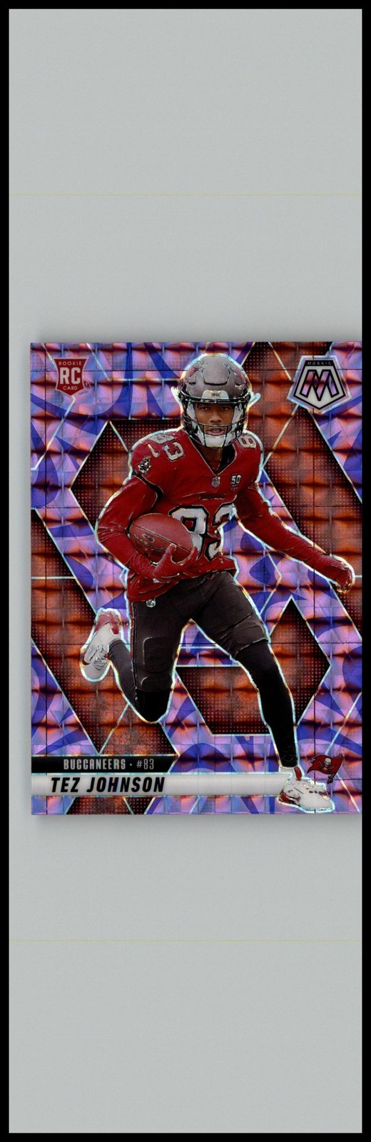 2025 Panini Mosaic #316 Tez Johnson Mosaic Reactive Purple