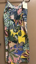 Cynthia Rowley Linen Tropical Print Sundress 4