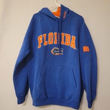 Colosseum Hoodie Men's Florida Gators Blue Orange Sweatshirt Size Large