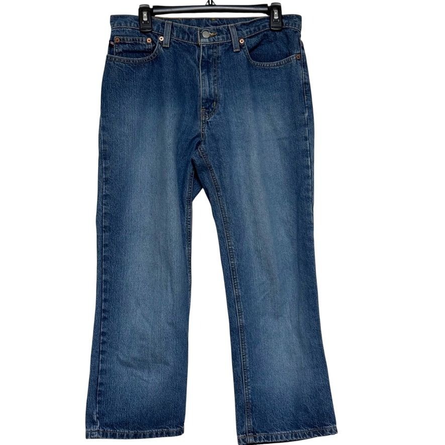 Polo Jeans Co. Ralph Lauren Cropped Jeans Sz 8 Straight Leg Relaxed Vintage 90s