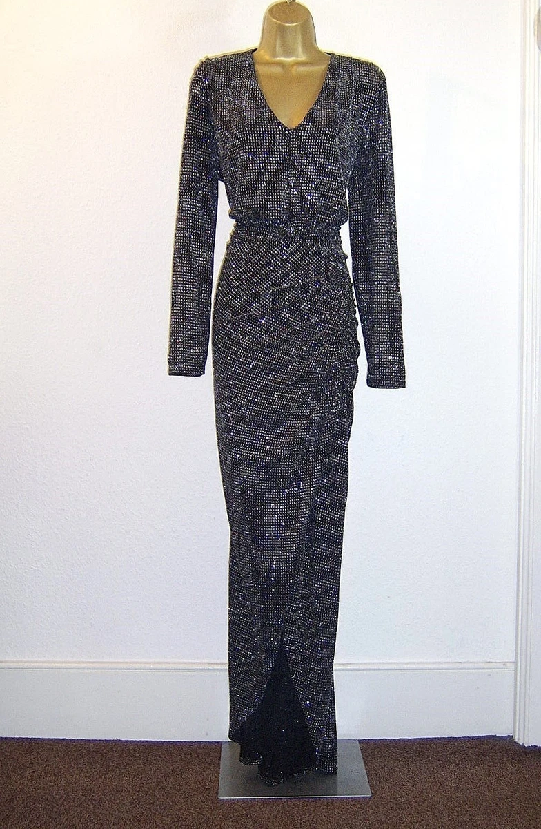 lipsy glitter dress Formal Dresses Wrap Maxi Lipsy Glitter Dresses For Women For Sale UK christmas meal dress