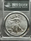 2020(P) $1 PCGS MS70 Silver Eagle Struck At Philadelphia EMERGENCY FDOI🔥MINT🔥