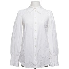 YAS, chemise, taille : XS, blanc, coton bio, monochrome, femme #zhL