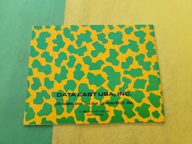 Cobra Command Nintendo NES Instruction Manual Only