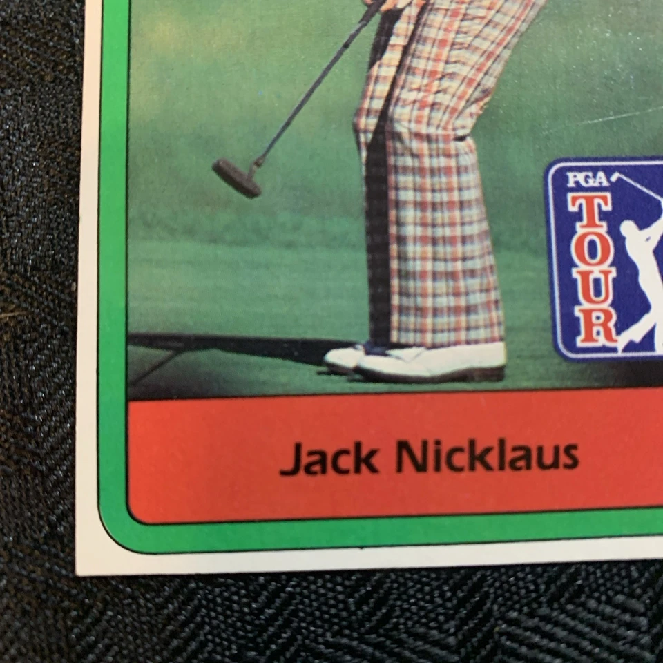1982 DONRUSS JACK NICKLAUS PGA CARTÃO DE GOLFE #16 - Imagem 2 de 4