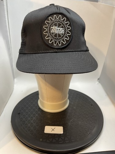 Vintage Martin Sprocket Gear Hat Snapback Trucker EUC