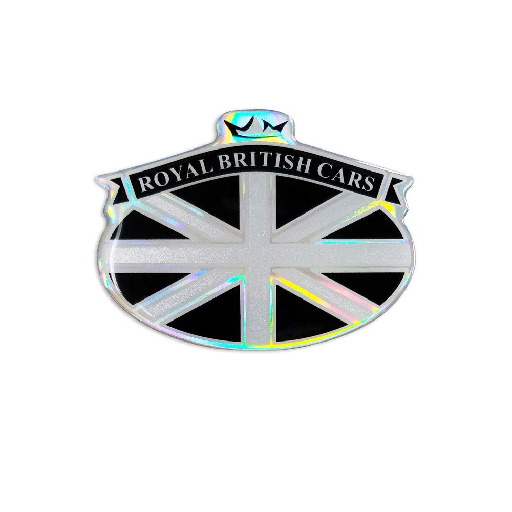 Quattroerre 14160 Sticker Adesivo 3D Stemma Royal British Cars (J7o)
