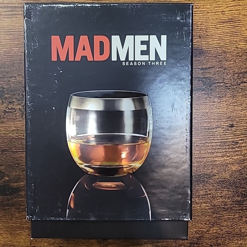 Mad Men Season 3 (Three) DVD Box Set Jon Hamm Special Features AMC FREE SHIPPING