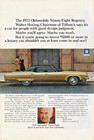 1973 Oldsmobile 98 Regency Vintage Original Print Ad