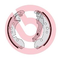 2X Bremsbackensatz Hinten FüR Smart Forfour 453 0.9 1.0 14 Bis 26 Brembo Neu
