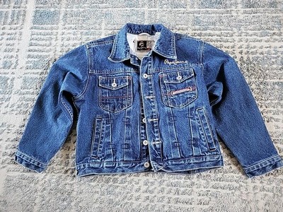 Vintage Pepe Jeans London Denim Jacket Y2K Rap Hip Hop Streetwear Size Womens M