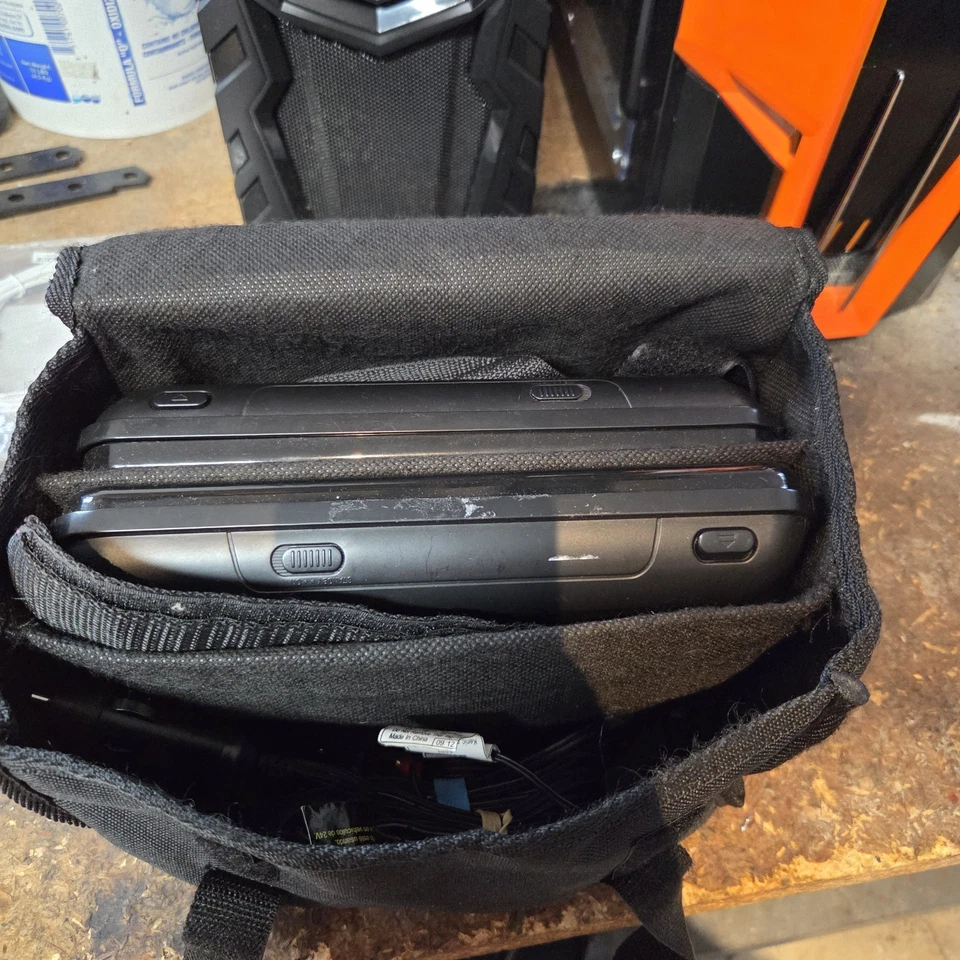 RCA Twin Mobile DVD Players w/ 9" LCD Screens #DRC6296 w/ Cords- Untested - Image 2 of 3