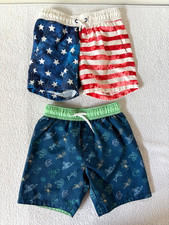 Disney ToyStory / Cat Jack Colorful Lot of 2 Swim Trunks Toddler Size 4T-5T