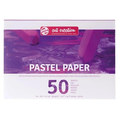 Block Art Creation Pastellpapier A4 90 g/m² 50 Blatt Papier für Künstler Kreide