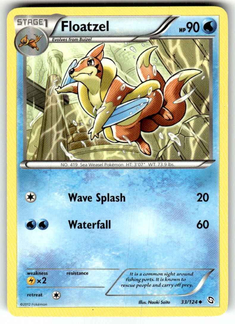 Dragons Exalted #33/124 Floatzel