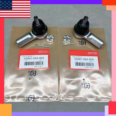 #ad #ad Honda For Acura Civic CR V EL US 53541 S5A 003 OEM 2PCS Tie Rod End Front Outer $50.16