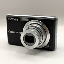 Sony Cyber-shot DSC-S950 Compact Camera 10.1MP Zoom Black W BATTERY, BAG, NO SD